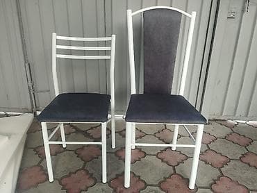 кух: Стул для кухни, Железо, цвет - Серый — 3