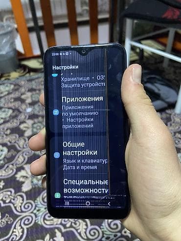 Apple iPhone: Samsung Galaxy A01, Б/у, 16 ГБ, цвет - Синий, 2 SIM — 2