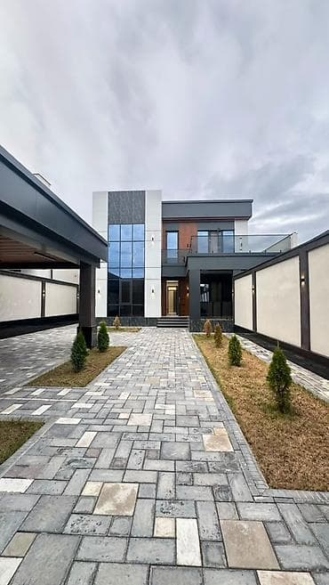 Современный особняк в стиле хай-тек в Арча-Бешик. Элегантный и