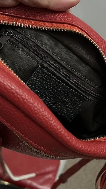 Клатчи: Классическая сумка, Италия, Материал: Натуральная кожа, Застежка на молнии, Женские — 2