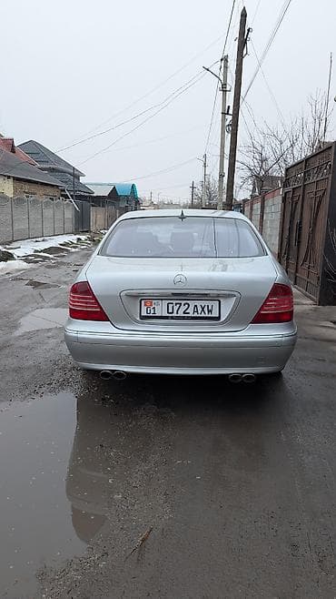 e500 124: Mercedes-Benz S-Class: 2001 г., 5 л, Автомат, Бензин, Седан — 3