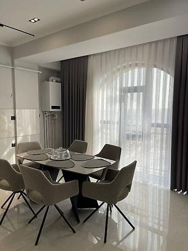 жк южный квартал: 2 комнаты, 54 м², Ала-Арча ТРЦ Элитка, 13 этаж, Евроремонт — 6