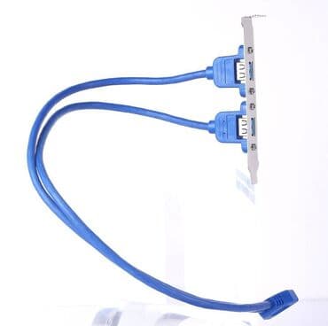 буфер обмен: Дефлектор 20 pin - 2 х USB3.0, 50 см, задняя USB панель — 2