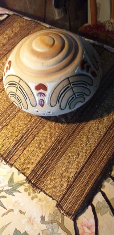 книга автошкола: Продаю антикварную вазу кашпо. Керамика расписанная в ручную, С ССР — 2