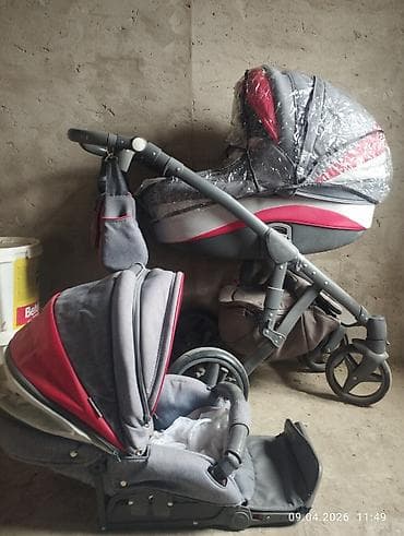 Коляска 2-в-1 Adamex (люлька + прогулочный блок) - Комплектация: -