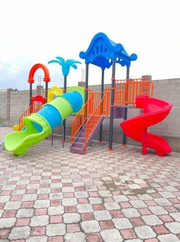 Детские площадки, комплексы, спортивные площадки, горки, качели