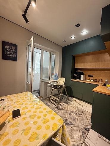 Квартиры: 3 комнаты, 70 м², 105 серия, Учкун мкр 105 серия, 9 этаж, Евроремонт — 4