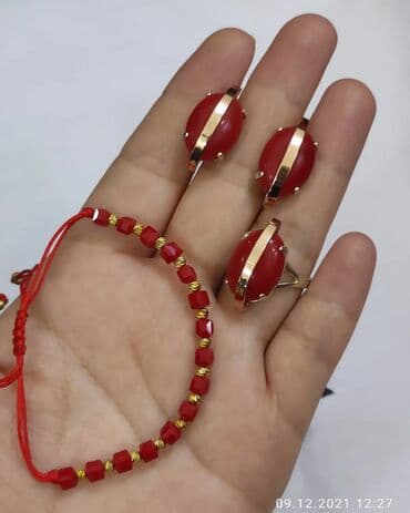 свадебные наборы ручной: Набор украшений, Проба 925, Женские, Новый — 1