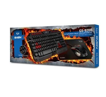 прокрутка: Клавиатура, Sven, Мембранная, Проводное подключение — 5