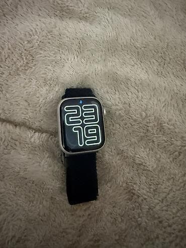 часы эпл: Эпл вотч 9серия 45мм 99% Смарт-часы с прямоугольным дисплеем и — 3