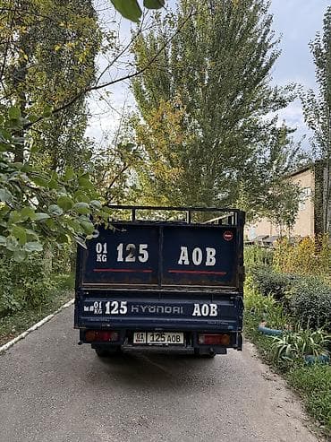ручной фреза: Hyundai Porter — компактный бортовой малотоннажник - Тип кузова — 4