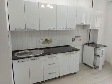 полка для фруктов и овощей: Ашкана гарнитуру, Жаңы, түсү - Ак, МДФ, Акысыз жеткирүү — 21