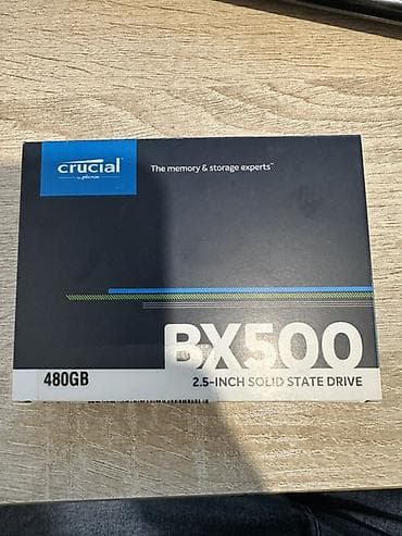 Накопитель для ПК, Crucial, SSD, 512 ГБ, 2.5", Для ПК