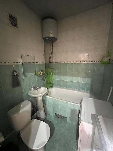 квартира убактылуу: 1 бөлмө, 35 м², 105-серия, 6 кабат, Эски ремонт — 7