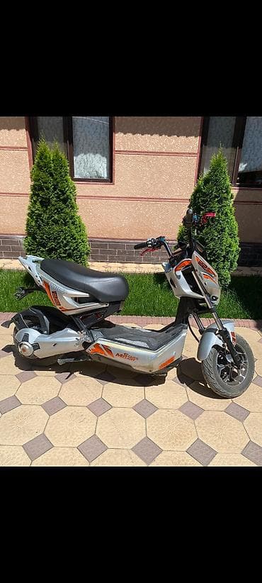 Мототехника: Скутер Pantera M12S (наклейки M12S, 22) — городской 2-местный скутер с — 2