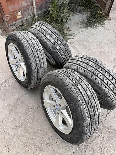 Колеса в сборе 195 / 65 / R 15, Лето, Б/у, Комплект, Легковые, Литые, отверстий - 5 at lalafo.kg Колеса в сборе 195 / 65 / R 15, Лето, Б/у, Комплект, Легковые, Литые, отверстий - 5