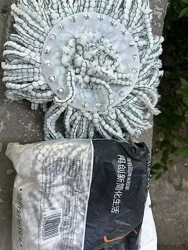 швабра с системой отжима: Швабра с ведром и центрифугой (spin-mop) для мытья полов — 5