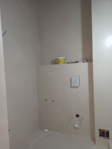 Ички жасалга: Дубалдарды коюу үчүн даярдоо, Дубалдарды грунттоо үчүн даярдоо, Плиткаларды кесүү | Карапа плиткасы, Керамогранит плиткасы, Мрамор плиткасы | Тикелей төшөө, Диагоналдуу төшөө, Горизонталдуу төшөө 6 жылдан ашык тажрыйба — 5