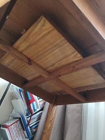 скаттер для стола: Стол трансформер Для кухни, Раскладной стол, цвет - Коричневый — 2