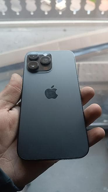 IPhone 14 Pro Max, Б/у, 256 ГБ, Черный, Зарядное устройство, Защитное стекло, Кабель