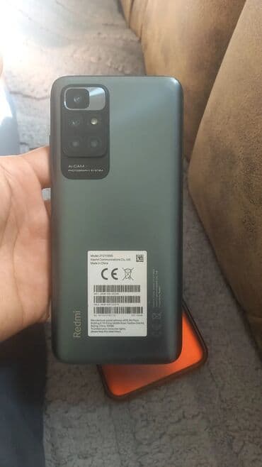 планшеты редми: Redmi, Redmi 10, Б/у, 128 ГБ, цвет - Серый, 1 SIM — 1