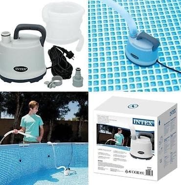 глубинный насос цена: Дренажный насос Intex с мощностью 3600 литров в час. 9300 с — 1