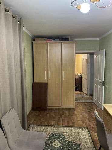 6 микрорайоне в аренду квартиры: 3 комнаты, 55 м², 104 серия, 2 этаж, Косметический ремонт — 9