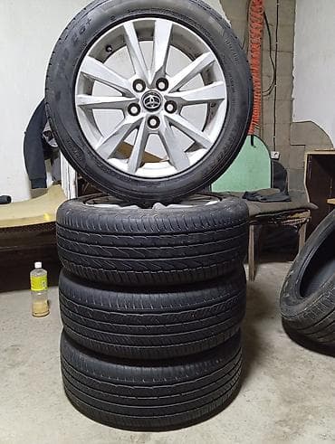 тез арада: Дөңгөлөктөр монтажда 205 / 55 / R 16, Жай, Комплект, Куйма, тешиктери - 5 — 1