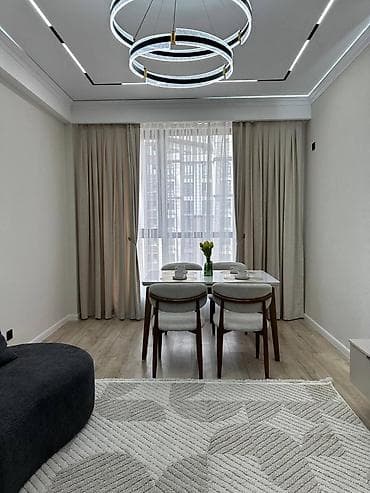 2 комнаты, 61 м², Элитка, 9 этаж, Дизайнерский ремонт