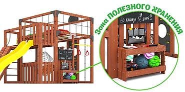 Игровые комплексы: Детская площадка Для улицы, Новый — 2