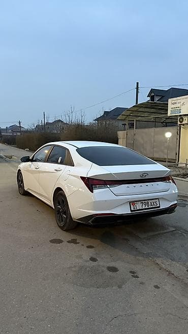 hyundai avante машина: Hyundai Avante: 2021 г., 1.6 л, Автомат, Гибрид, Седан — 4