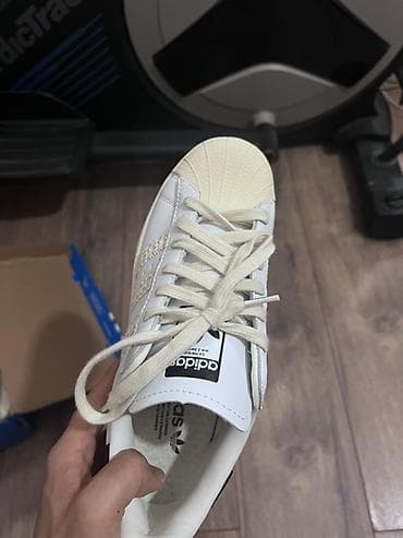 адидас суперстар: Мужские кроссовки, 40.5, Adidas Originals, Новый, цвет - Белый — 3