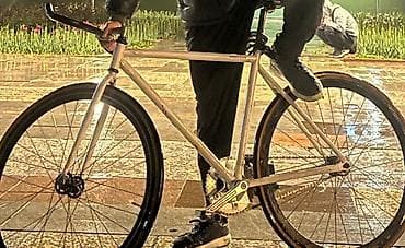 колесо фикса: Фикс-байк (fixed gear) в минималистичном стиле - Материал рамы и — 2