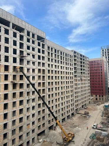 дом асанбай: 3 бөлмө, 100 кв. м, Элитка, 15 кабат, ПСО (өзү оңдоп түзөтүп бүтүү үчүн) — 4