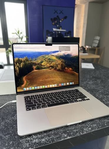 mac m3: Ноутбук, Apple, 8 ГБ ОЗУ, Apple M3, 15 ", Новый, Для работы, учебы, память SSD — 1