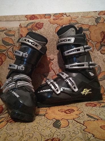 лыжные батинки: С креплениями, Б/у — 5