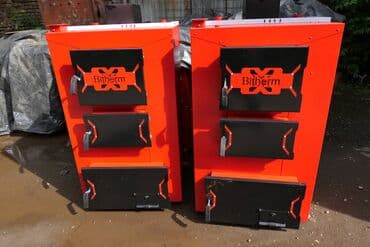 поповой отопление: Котел отопительный BITHERM 40 кВт, до 400 м2 полуавтоматический — 2