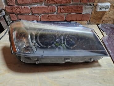 x3: Передняя левая фара BMW 2010 г., Б/у, Оригинал, США — 1