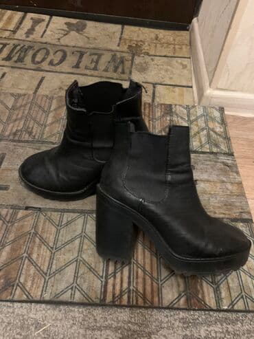 Женская обувь: Ботильоны, Ботинки 36-36,5 размер, фирмы Зара.Высота каблука 10 см — 6