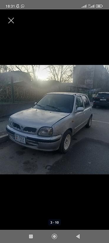 micra: Nissan Micra: 1993 г., 1 л, Ручные, Бензин, Хэтчбэк — 5