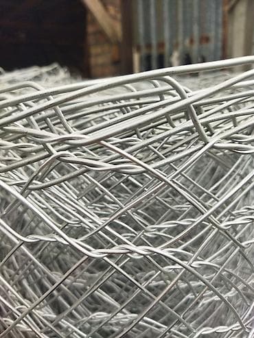 Обои: Сетка для забора и ограждение Оцинкованная Сетка габионный ?50метр — 7