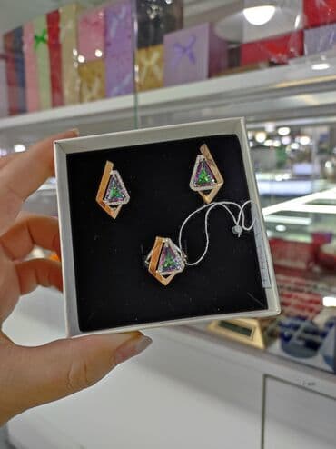 свадебные платья оптом бишкек: Набор украшений, Проба 925, Женские, Новый — 2