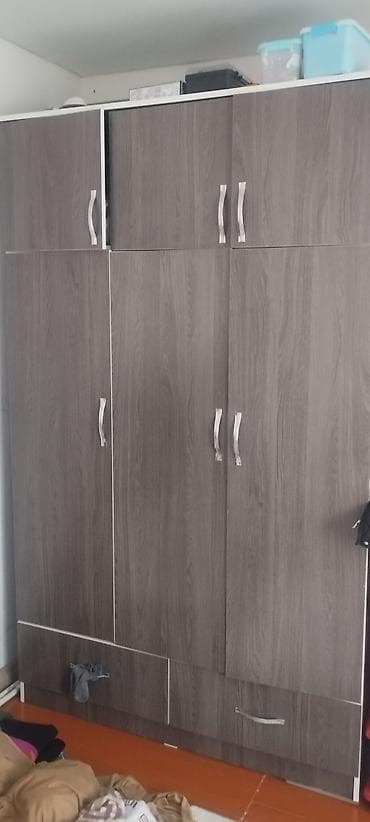 Офис эмереги: Шифоньерлер, кийидер үчүн шкафтар, Түз, ЛДСП — 3