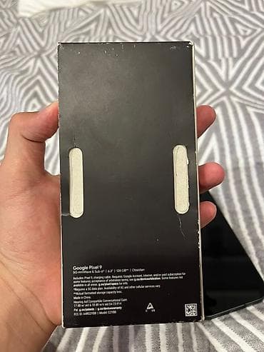pixel xl: Google Pixel 9, Б/у, 128 ГБ, цвет - Черный, 1 SIM — 6