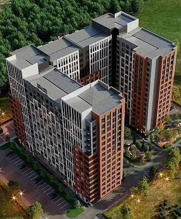 4: 2 комнаты, 73 м², Тунгуч мкр Элитка, 6 этаж, ПСО (под самоотделку) — 4