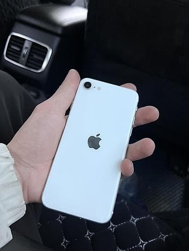 IPhone 8, Б/у, 64 ГБ, Белый, Защитное стекло, Чехол, 100 %