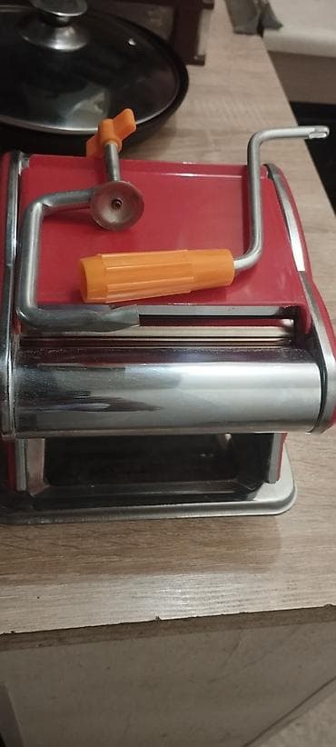 мылный станок: Ручная машинка для раскатки теста и нарезки пасты - Тип: механическая — 2