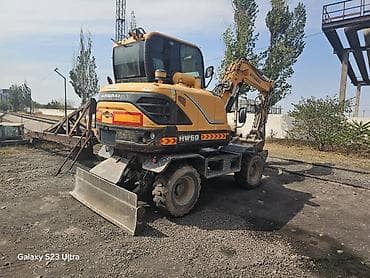 ключи б у: Экскаватор, Hyundai, 2018 г., Колесный — 2