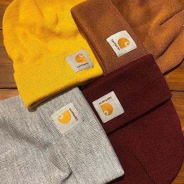Шапка бини Carhartt. Базовая шапка в каждом гардеробе. Теплые at lalafo.kg Шапка бини Carhartt. Базовая шапка в каждом гардеробе. Теплые