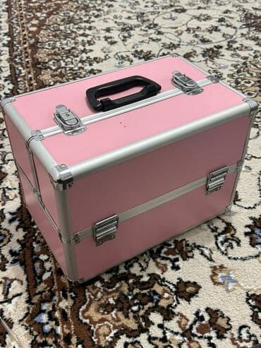 пластиковые контейнеры с крышкой купить бишкек: Кейс-органайзер для косметики/инструментов - Жесткий чемодан на — 1